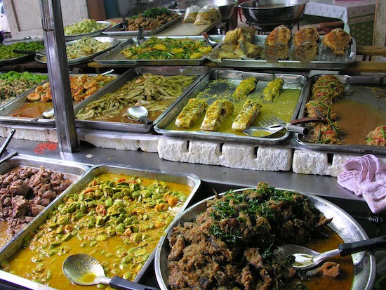 Southern Thai food on the Bangkok food walk.