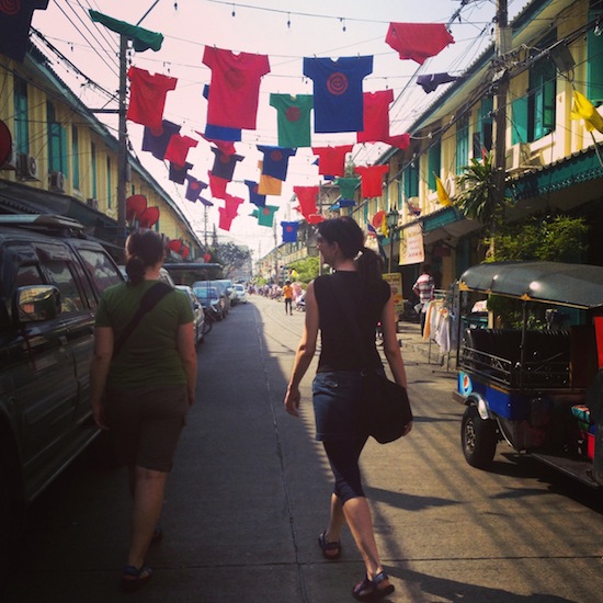 Exploring Bangkok's old town